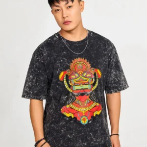 Cyborg Asura Oversized Cotton T-shirt