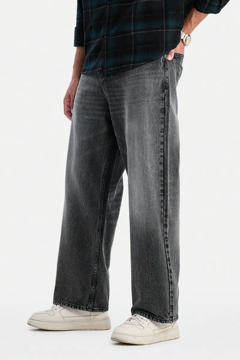 Washed Super Baggy Jeans