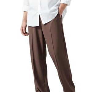 SAVAYO Men's Wide Leg Flared Track Pants