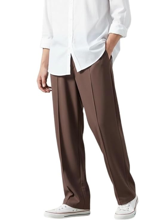 SAVAYO Men's Wide Leg Flared Track Pants